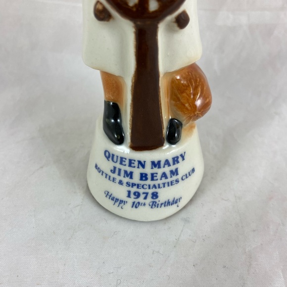 1978 Queen Mary Captain Jim Beam Bottle & Specialty Club Happy 10th Birthday - Picture 3 of 15